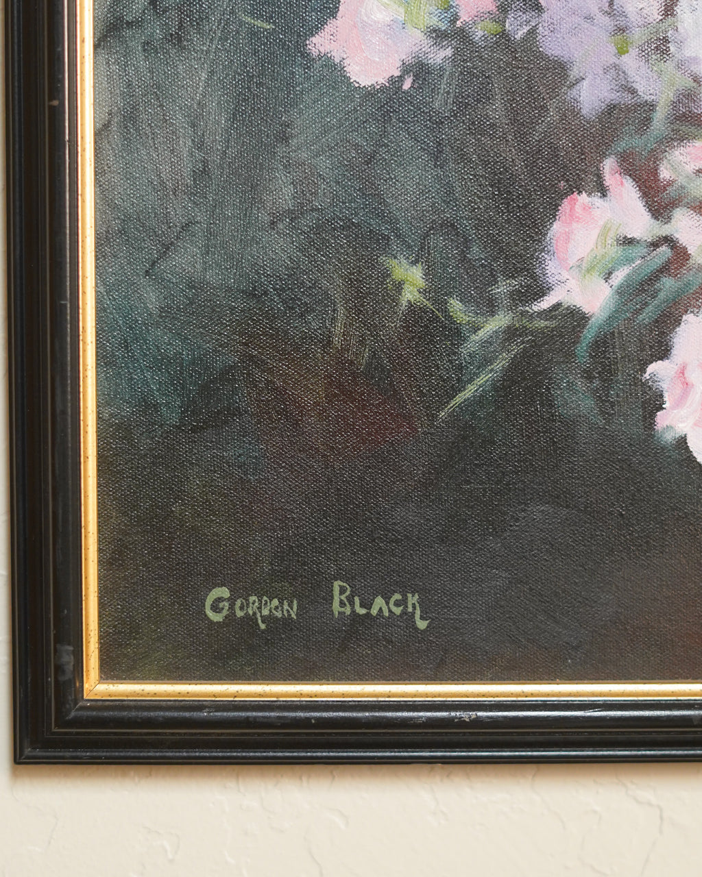 Original Oil Liliac painting— Lot 1