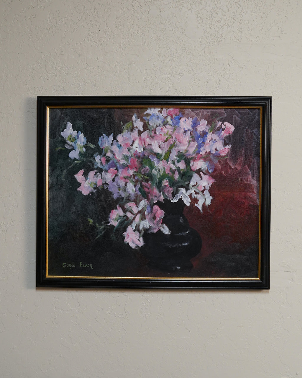 Original Oil Liliac painting— Lot 1