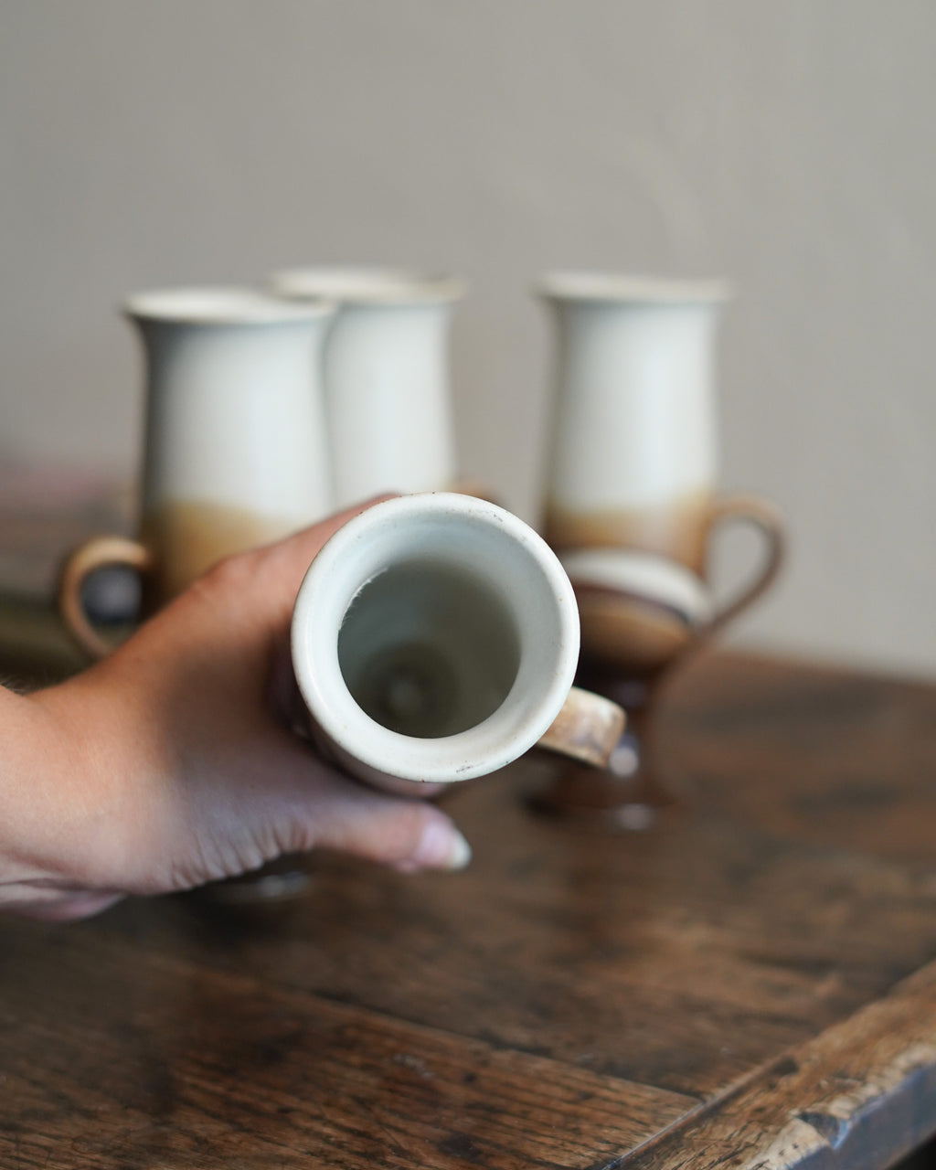 4 Ceramic Cups — Lot 109