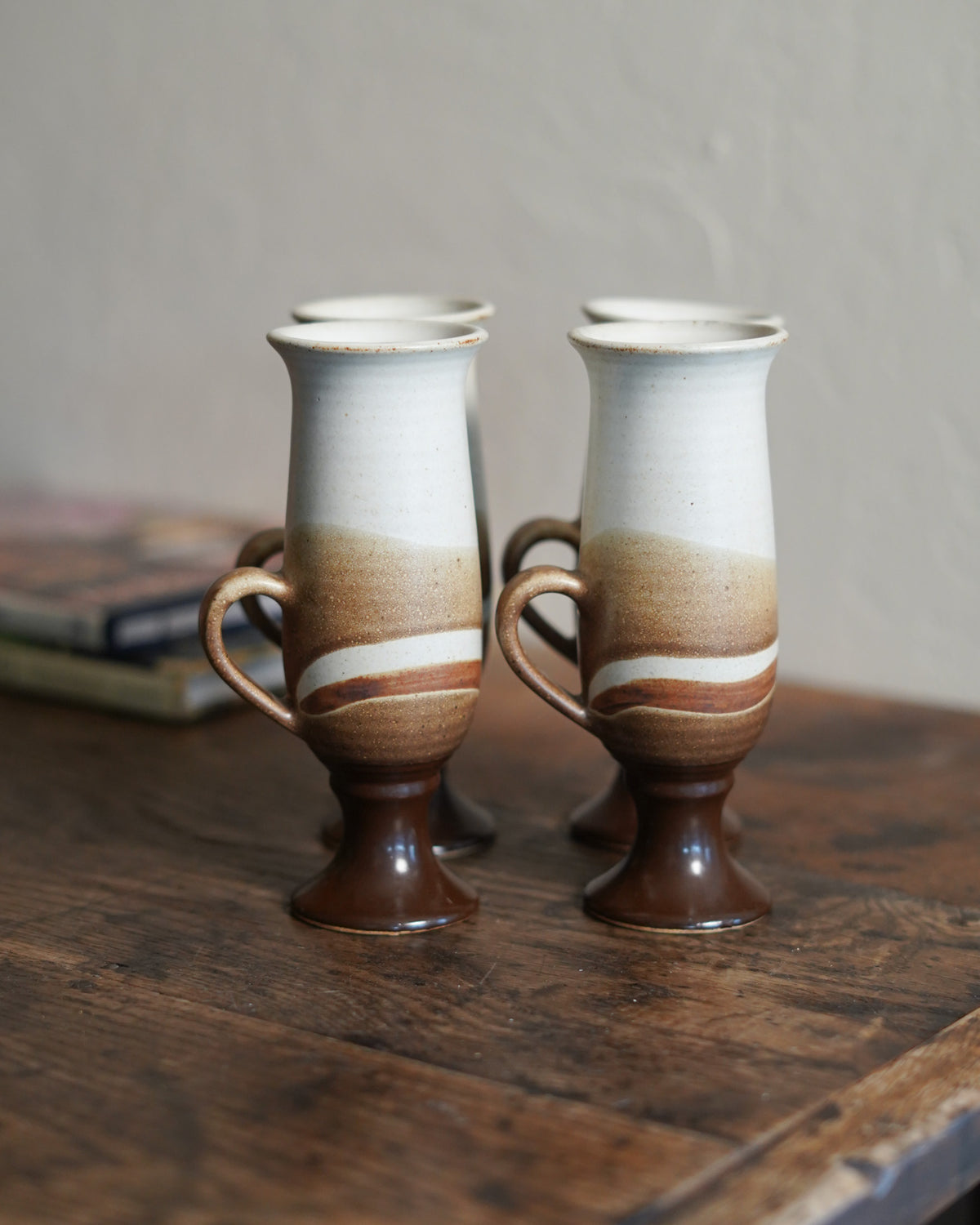 4 Ceramic Cups — Lot 109