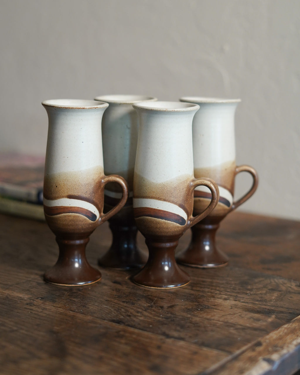 4 Ceramic Cups — Lot 109