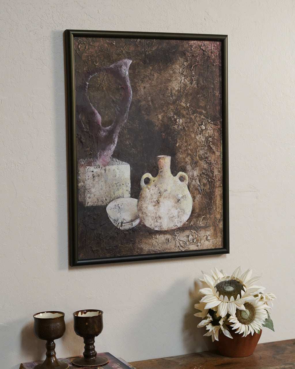 Textured Abstract Still Life — Lot 116