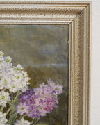 Vintage Romantic Oil Painting Original — Lot 14