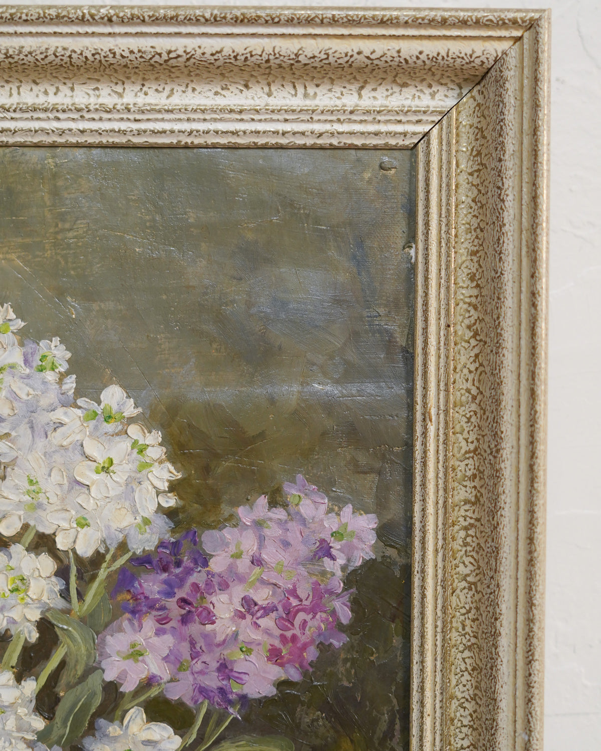 Vintage Romantic Oil Painting Original — Lot 14