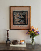Pagoda Hooked Textile Art Panel — Lot 16
