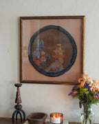 Hooked Textile Art Panel — Lot 17