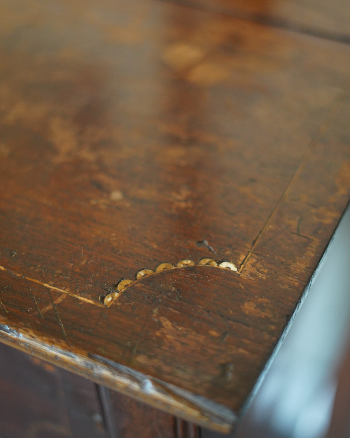 Antique Spanish Kneehole Desk