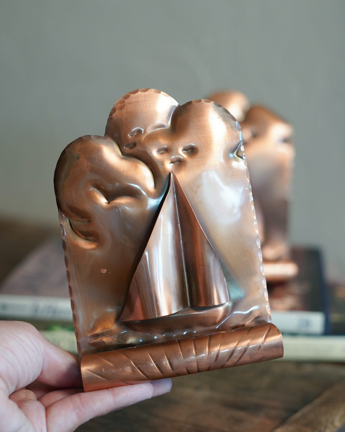 Copper Sail Boats — Lot 309