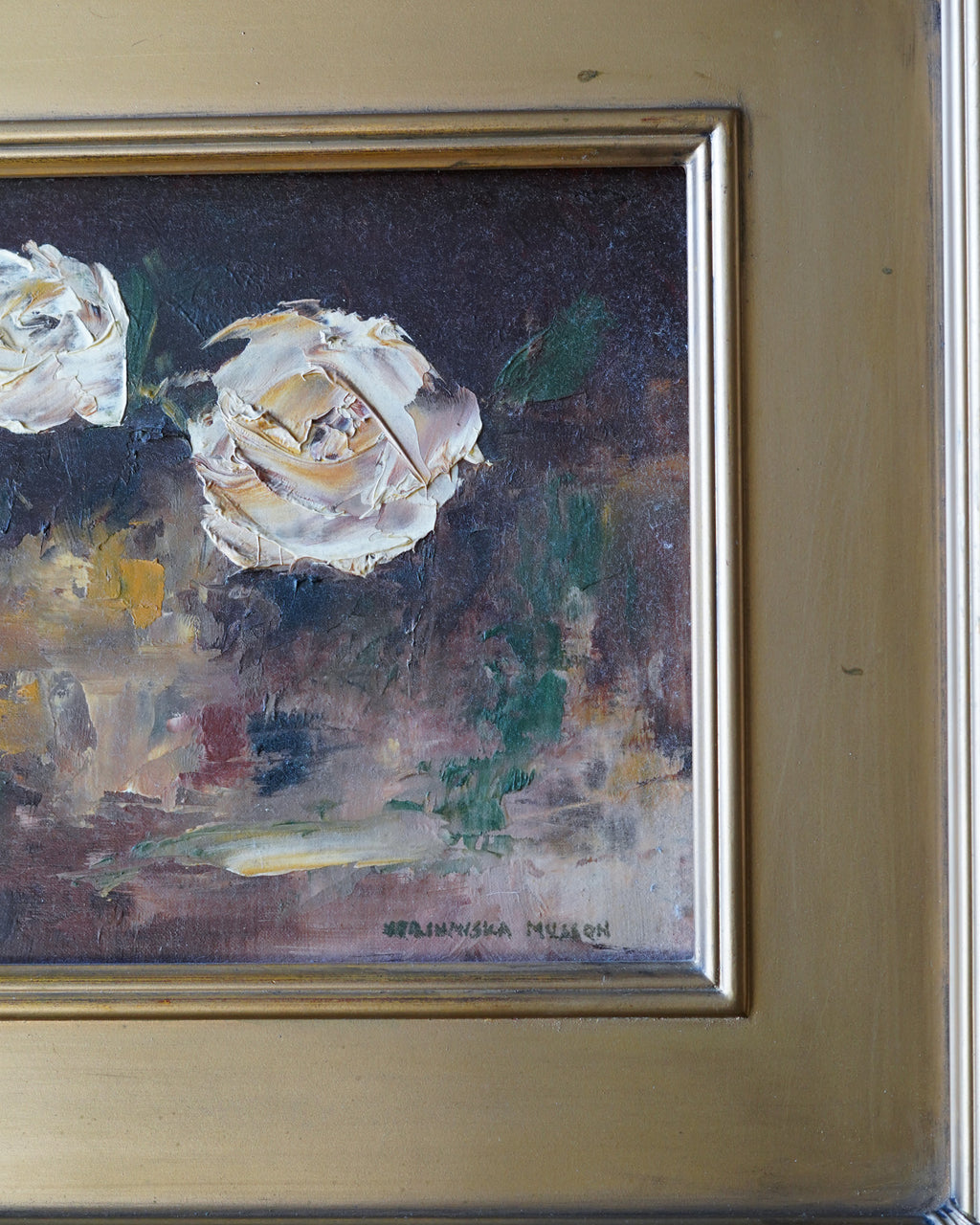 Rose Oil Painting — Lot 42