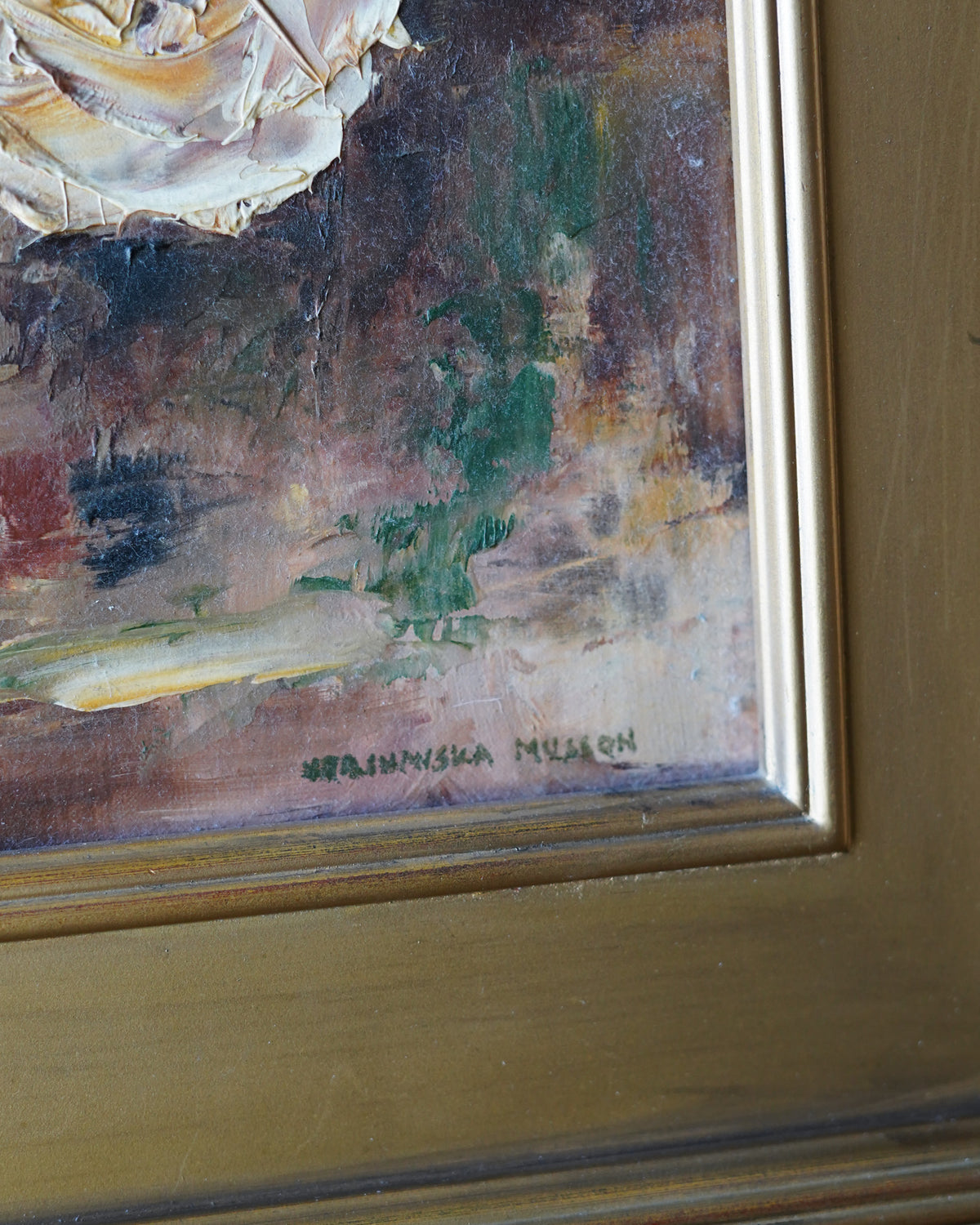Rose Oil Painting — Lot 42