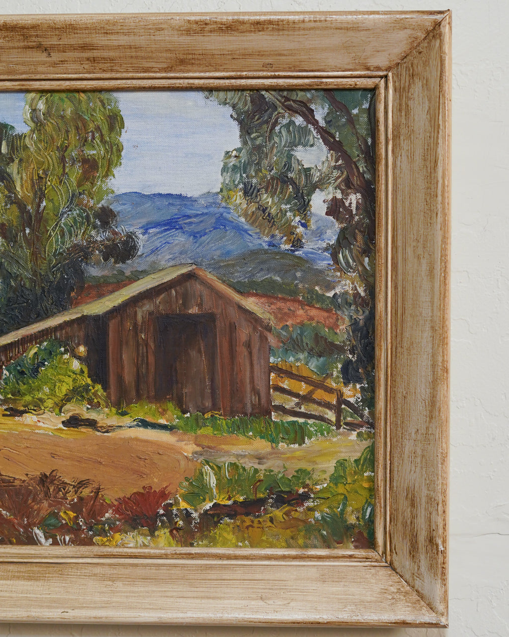 Original Oil Painting The Barn — Lot 5