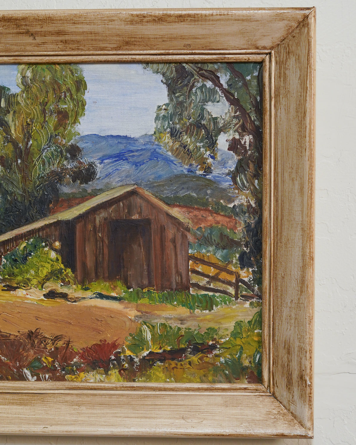 Original Oil Painting The Barn — Lot 5