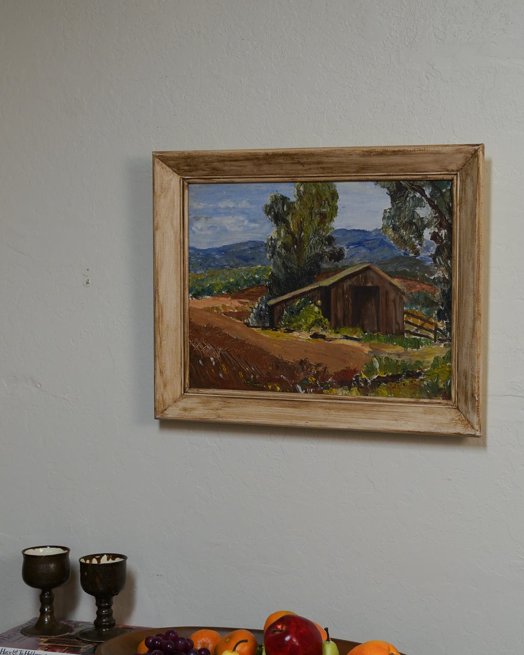Original Oil Painting The Barn — Lot 5