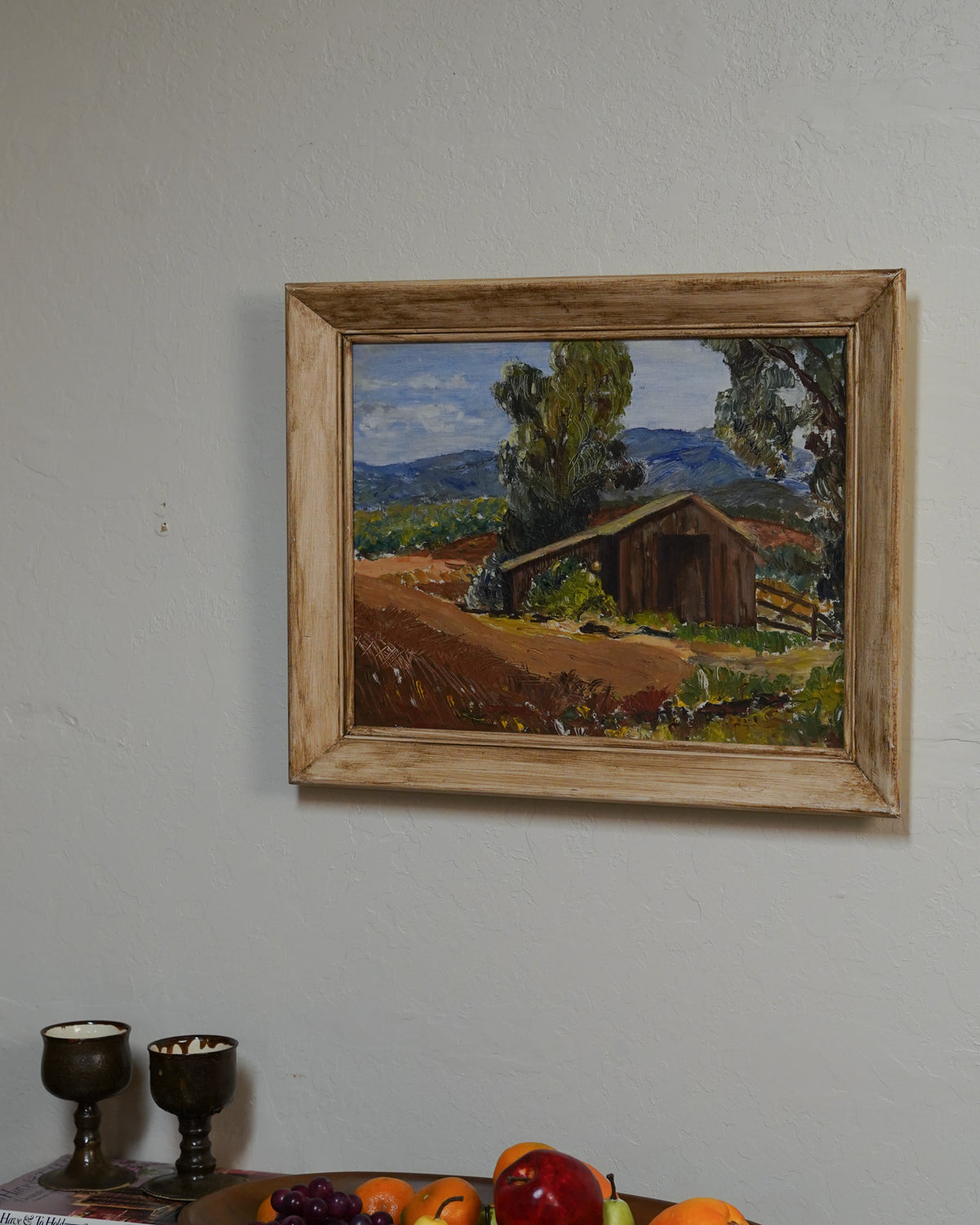 Original Oil Painting The Barn — Lot 5