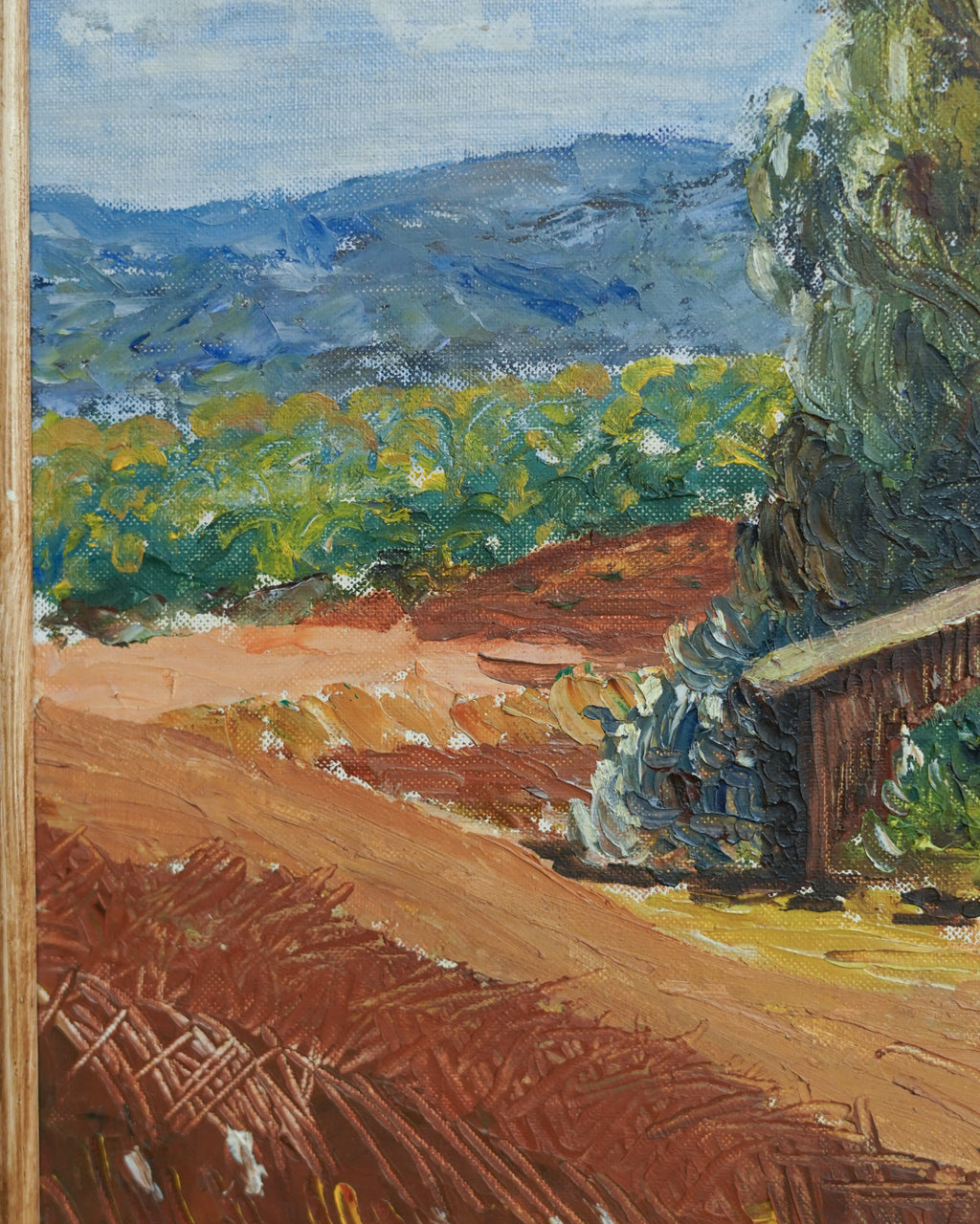 Original Oil Painting The Barn — Lot 5