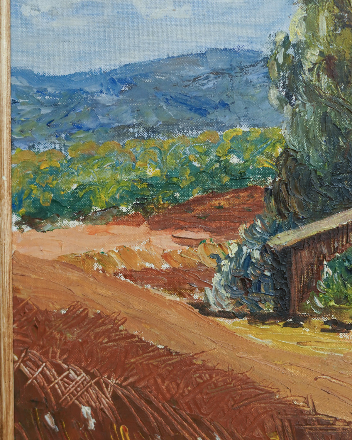 Original Oil Painting The Barn — Lot 5