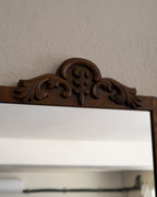 Antique Oak Three-Drawer Dresser with Original Mirror | c. 1900