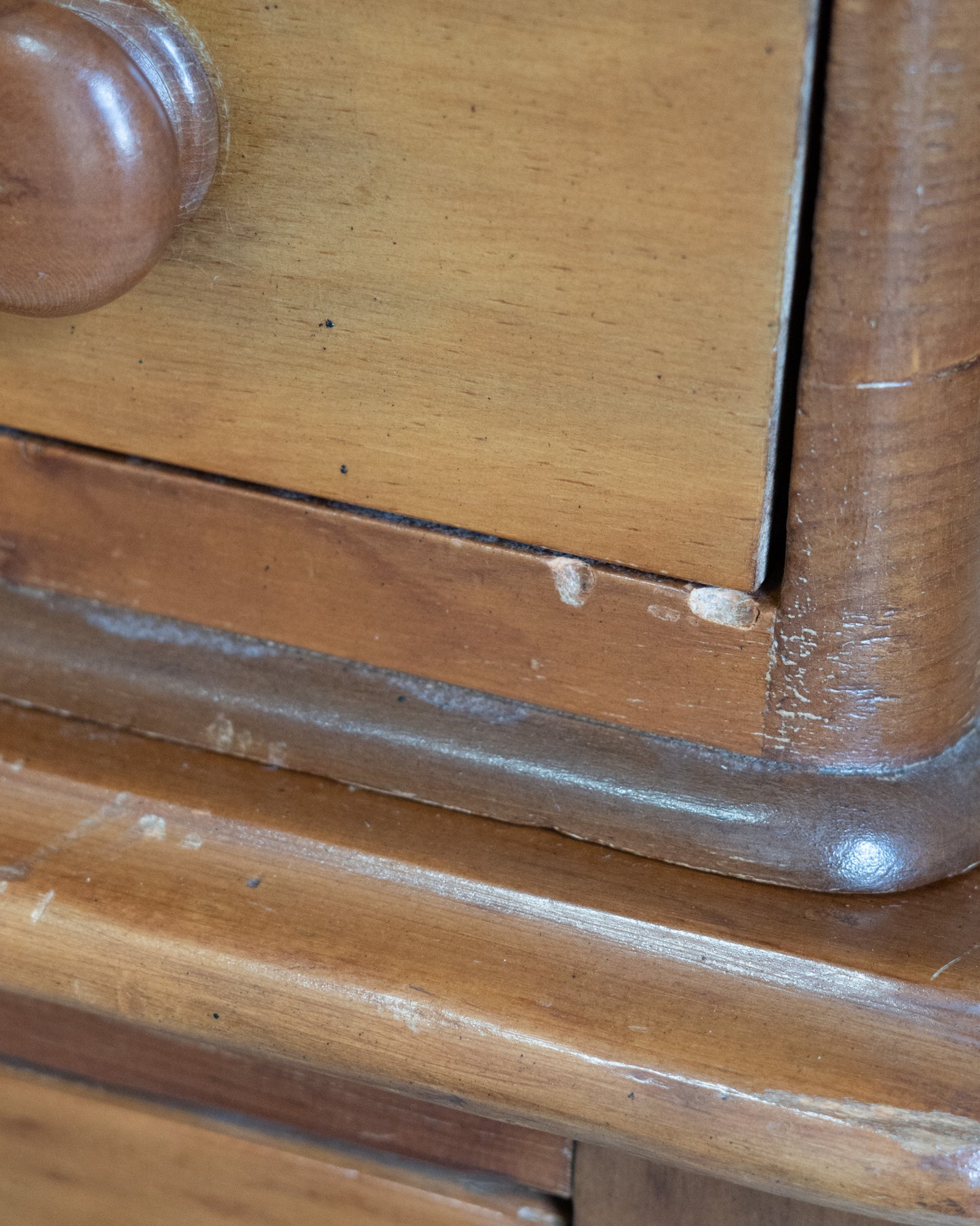 Antique Pine Dresser with two top drawers