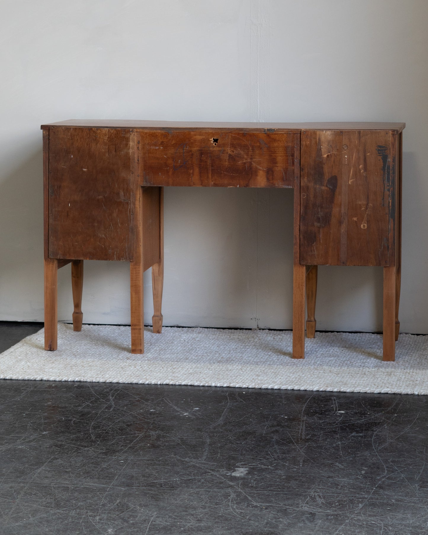 Vintage Light Wood Desk/Vanity
