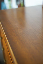 Vintage MCM Dresser with Matching Nightstand — Sold as a Set Only