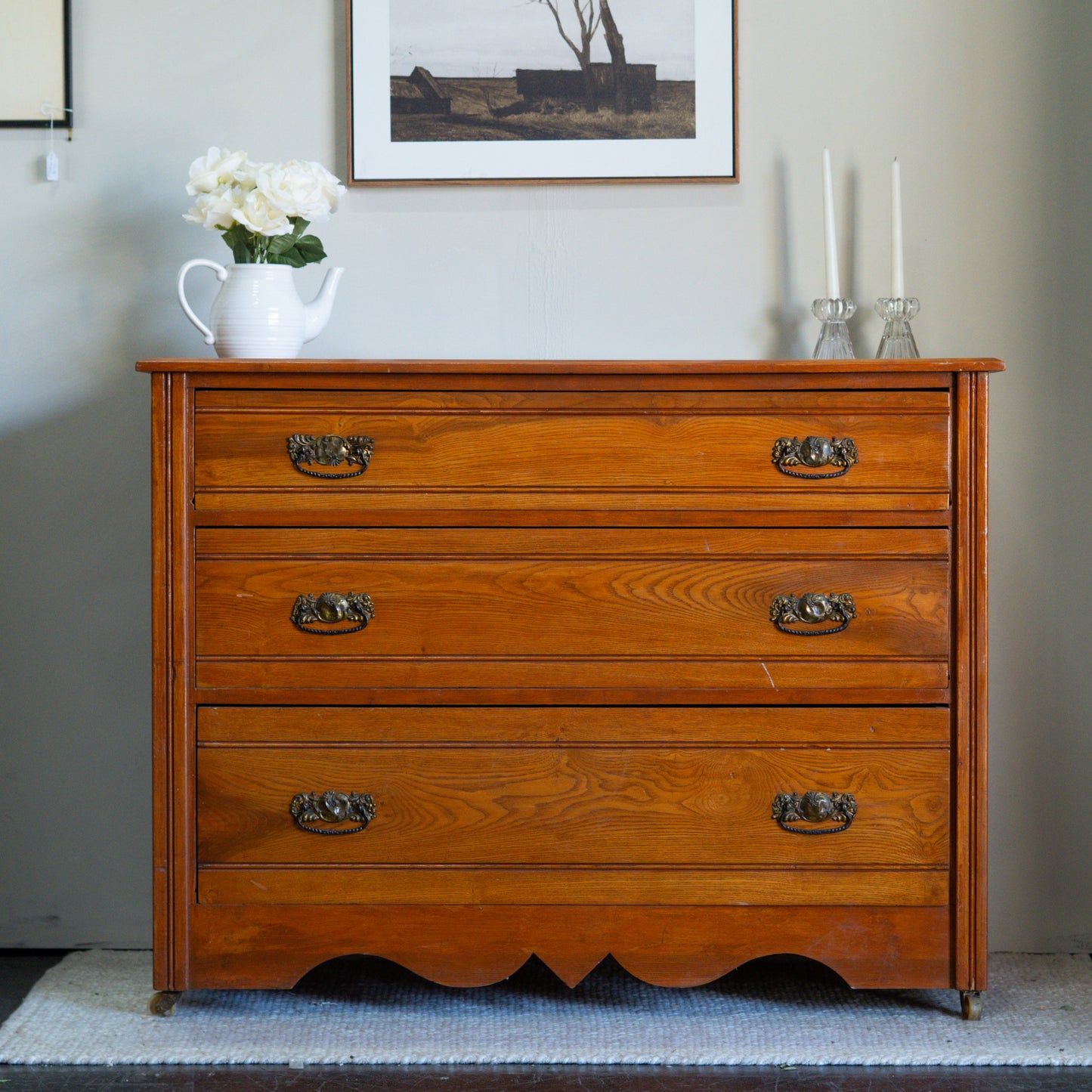 STUNNING Large Vintage dresser