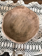 Vintage Wooden Small Fruit Bowl