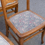 Oak Antique Dining Chairs – Set of 4