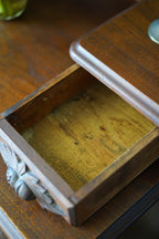 Antique Fruit Handle Dresser (Dark Finish)