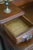 Antique Fruit Handle Dresser (Dark Finish)