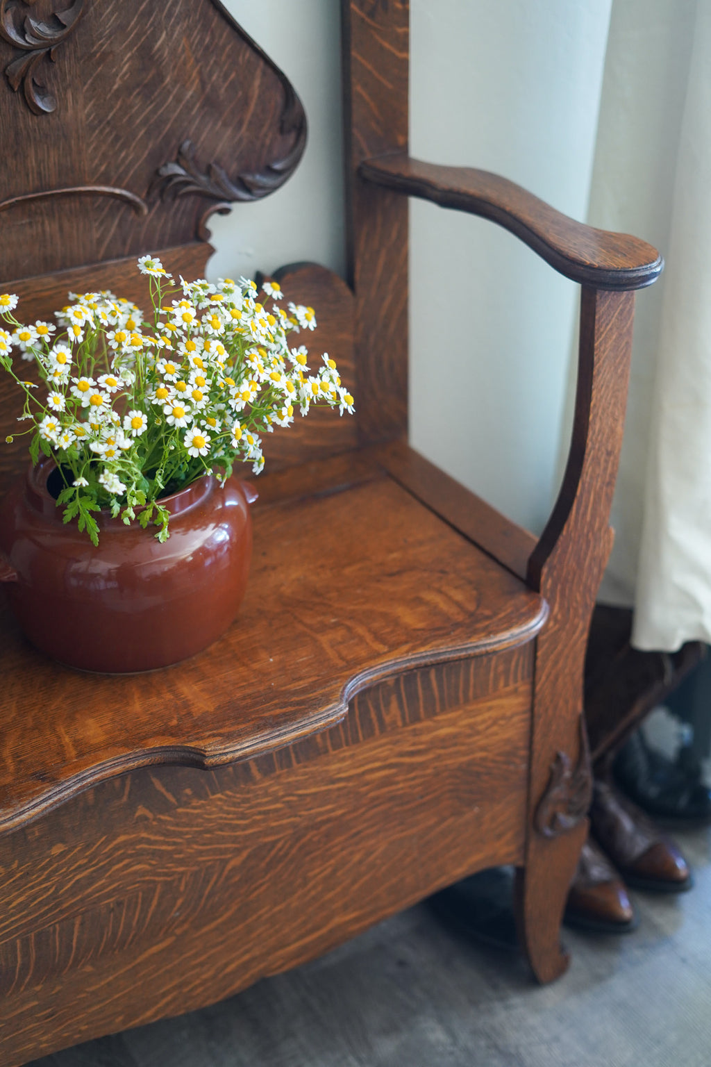Antique Edwardian Hall Tree