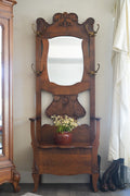 Antique Edwardian Hall Tree