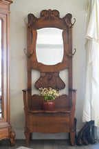 Antique Edwardian Hall Tree