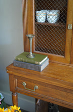 Vintage Secretary Desk with Cabinet — 1930s (No Key)