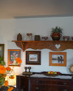 Vintage Large Heart Wall Shelf