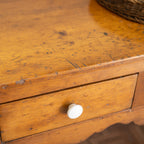 Antique Pine Farmhouse Console Table | 100+ Years | Dovetail Drawers | $675
