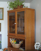 Antique Pine Hutch – Tall Antique Kitchen Cabinet | San Jose