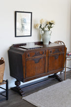Jacobean-Style Oak Buffet