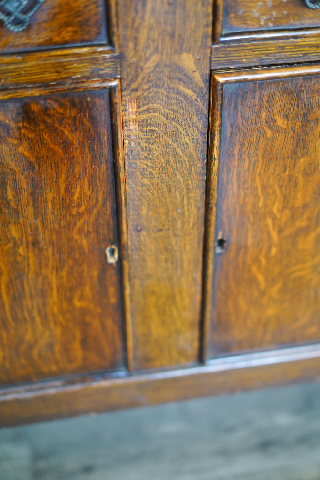 Jacobean-Style Oak Buffet