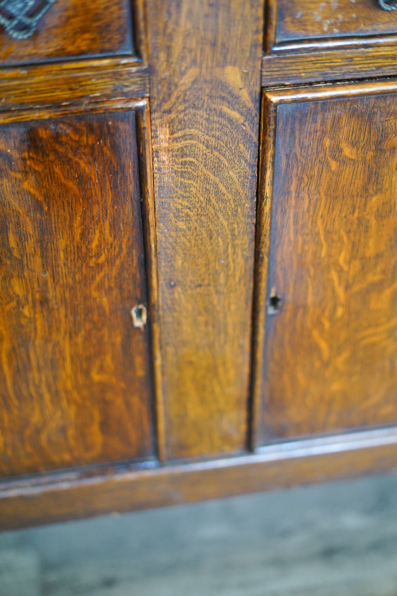 Jacobean-Style Oak Buffet