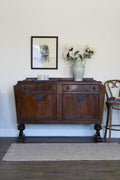 Jacobean-Style Oak Buffet