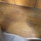 Vintage Bombay China Cabinet | Burl Wood Veneer | Statement Piece