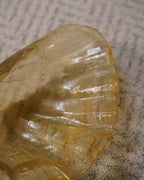 Vintage Resin Clamshell Bowl