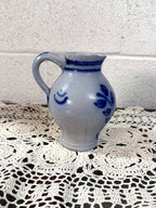 Vintage Signed Salt-Glazed Pitcher