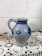 Vintage Signed Salt-Glazed Pitcher