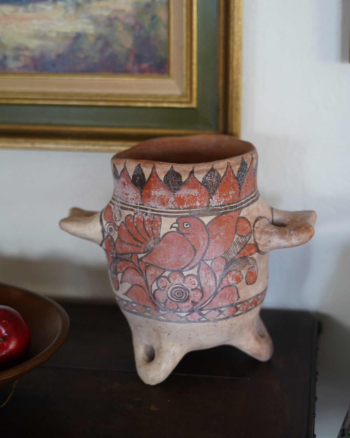 Vintage Guerrero Mexican Clay Jar