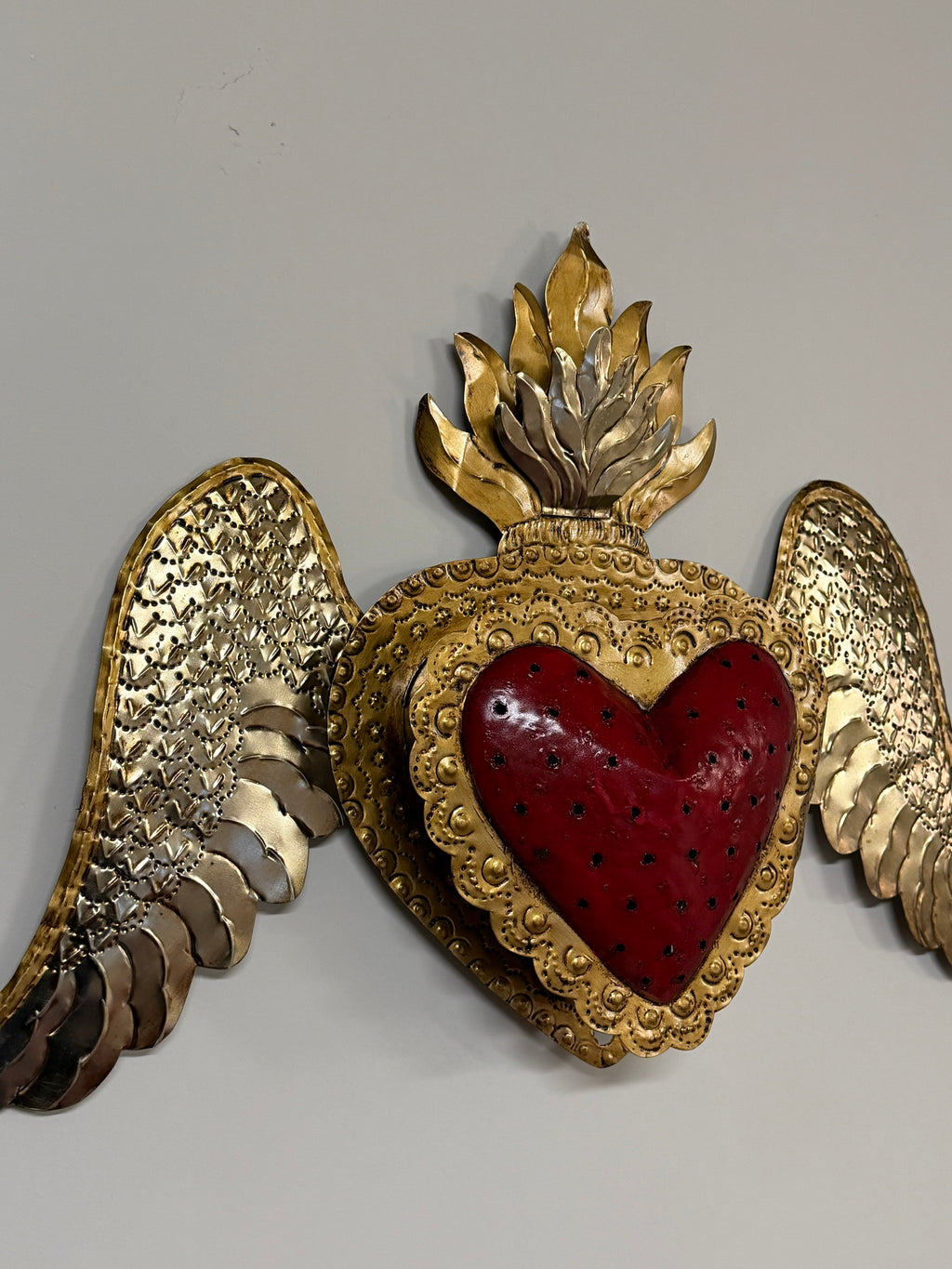 Wall Lamp Corazon Celina Red, detail