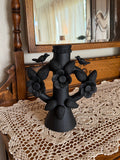 Luna Candle Holder Black