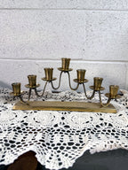 Vintage Brass Candelabra