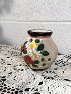 Vintage J. Massier Floral Art Pottery Vase