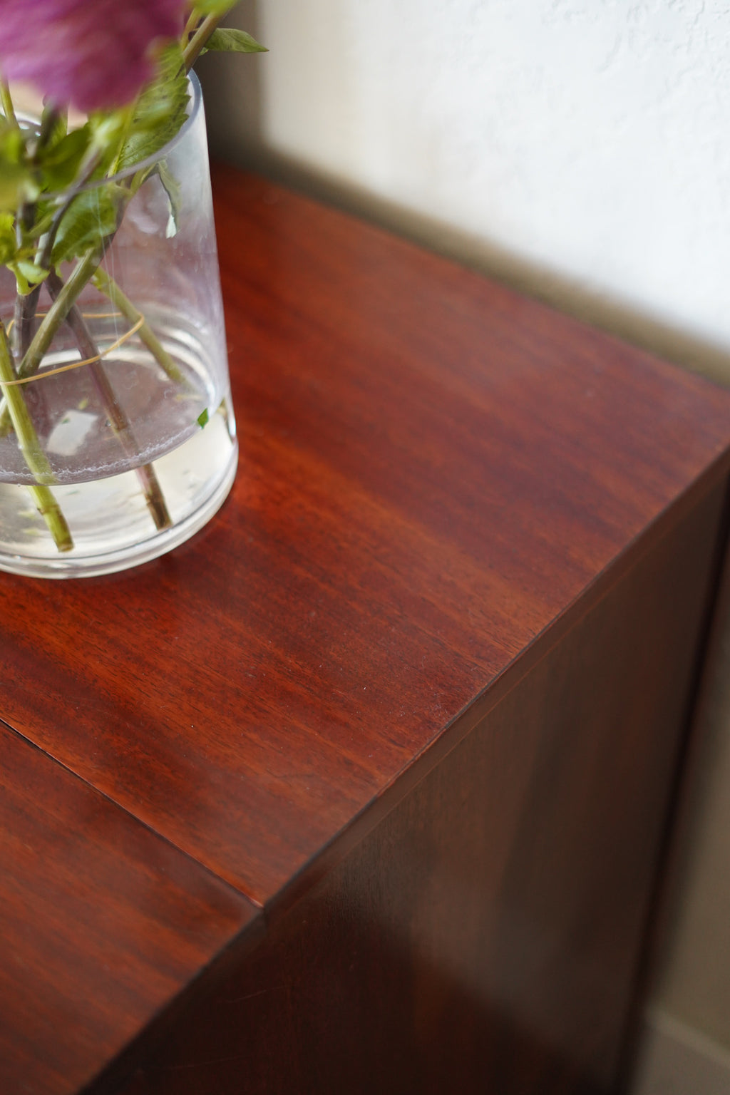 Vintage Mahogany Bar Cart & Bar Stand — Saginaw Furniture Shops